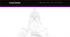 Desktop Screenshot of kingandsons.com